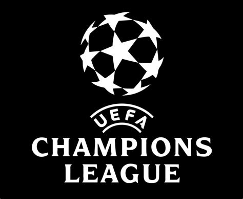 Champions League Logo Symbol White Design football Vector European Countries Football Teams ...