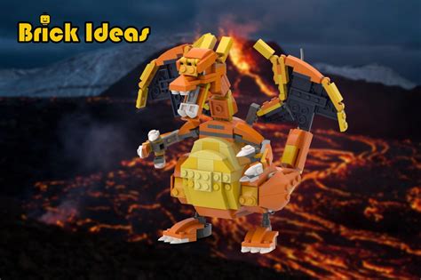 LEGO MOC Charizard (Pokémon) by Brick_Ideas | Rebrickable - Build with LEGO