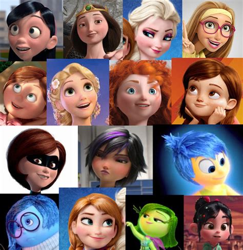 #GoodRead | Every Female Character in Every Disney/Pixar Animated Movie From the Past Decade ...