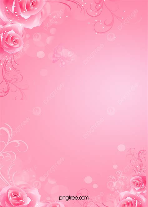 Romantic Pink Background Wedding Invitations H5 Wallpaper Image For Free Download - Pngtree