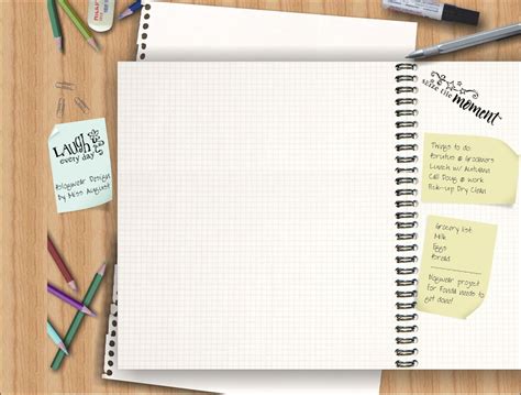 IMAGE cute notebook paper background