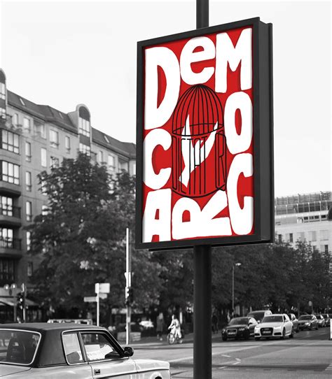 Poster “Democracy” on Behance