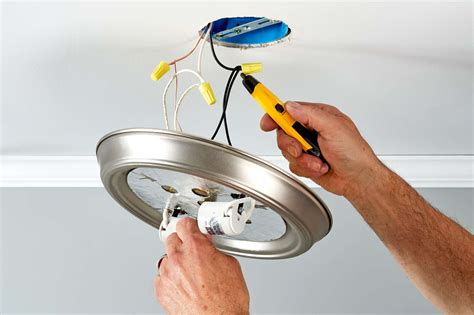 How to Replace a Ceiling Light Fixture