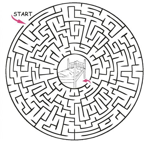 Printable Maze Puzzles - Google Search | My Garden | Mazes For Kids - Printable Labyrinth ...