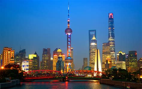 Shanghai China 4K wallpaper download