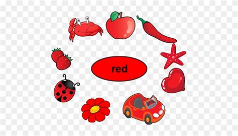 Collection Of Color Red Worksheet For Preschool - Red Objects For Preschool - Free Transparent ...