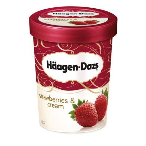 Haagen Dazs Strawberry Cheesecake - Ice Cream Supply from D'Auria Brothers