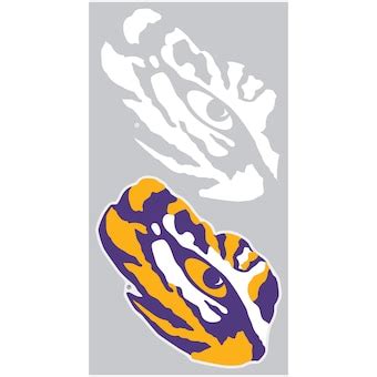 LSU Car Decals, LSU Tigers Decal Sticker, LSU Emblems,