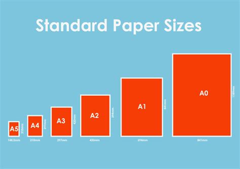 All Printing Paper Sizes Mac X Windows