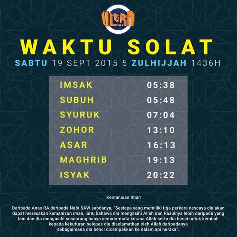 waktu solat johor muar - Tim Hardacre