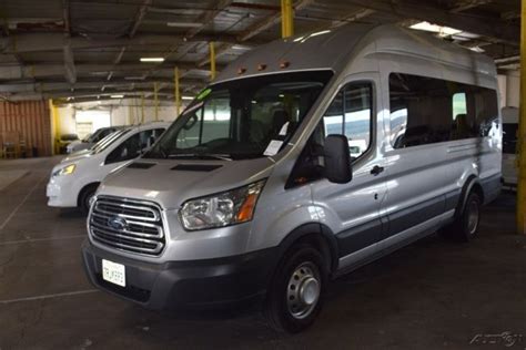 2016 Ford Transit-350 XLT HIghRoof Dually Extended 15 Passenger Van w/ Eco-Boost - 1FBVU4XG9GKA53609