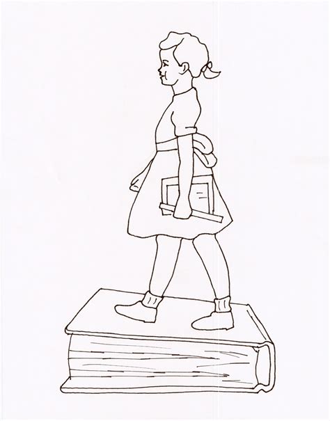 Ruby Bridges Goes to School by Ruby Bridges ~ coloring page | Black history month activities ...