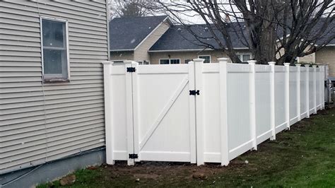 New Vinyl Fencing Installation in Ilion, NY - Poly Enterprises