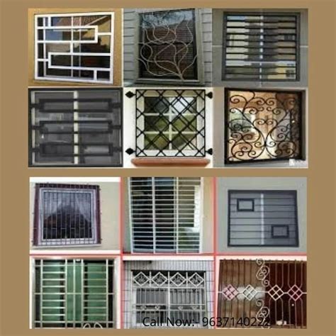 Modern window grill design at Rs 500/sq ft in Nagpur | ID: 26077907962