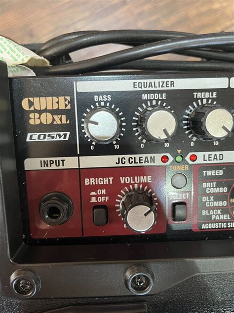 Roland CUBE-80XL (80 W) Electric Guitar Amplifier – Life Guitars Co.