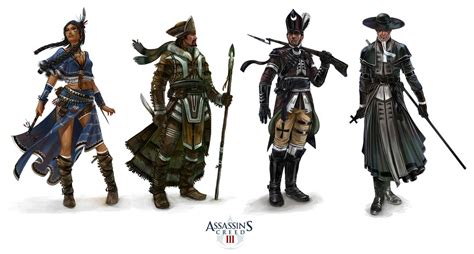 Assassin's Creed III Concept Art by Antoine Rol | Concept Art World