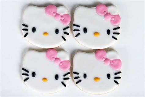 Hello Kitty Cookies – Rebecca Cakes & Bakes