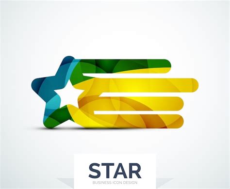 Premium Vector | Abstract colorful logo design