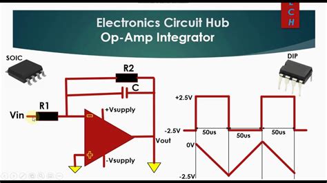 Circuit Diagram Of Op-amp Integrator