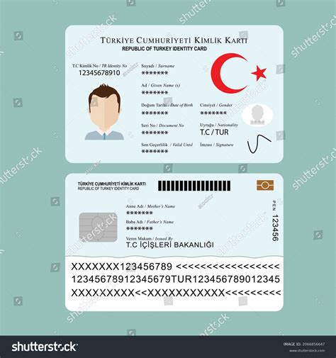 Id Card Front Back Photos and Images & Pictures | Shutterstock