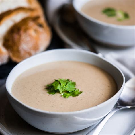 Wild Mushroom Soup with Sherry Recipe | Sur La Table