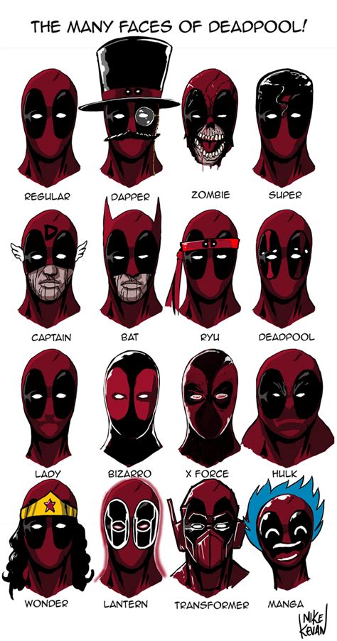 [Comics] Les différents visages de Deadpool | New kids on the Geek