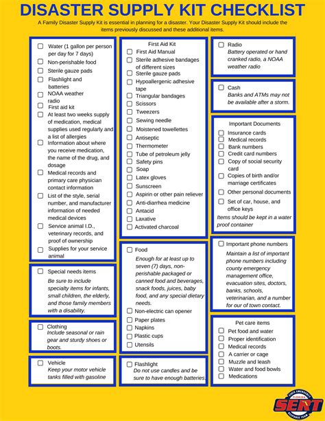 Hurricane Supply Checklist | Florida Disaster