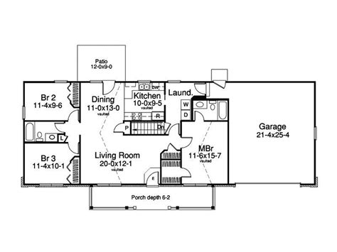 Ranch Plans With Basement | House Plan Ideas