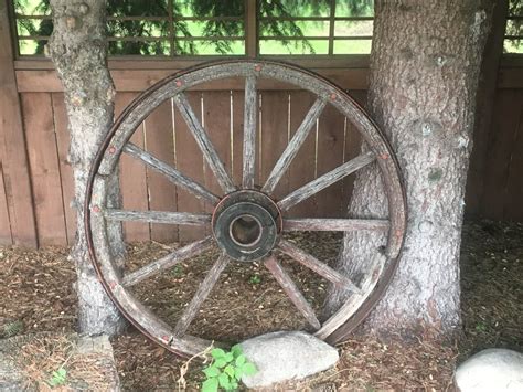 Antique Wagon Wheels - Rustyk Design Calgary | Rustic Furniture & Accessories, Custom ...