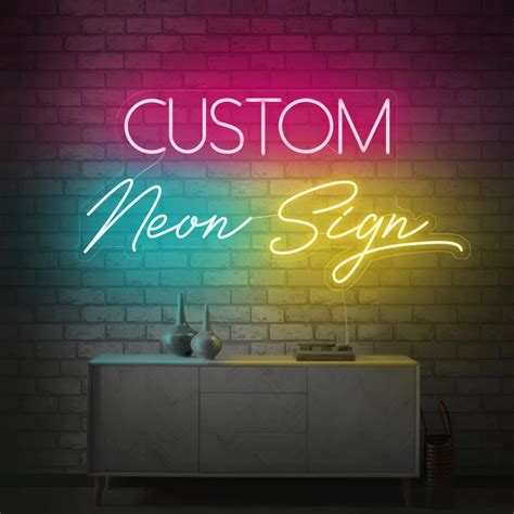 Custom Create Your LED Neon Sign – MakeNeonSign | Neon signs, Custom neon signs, Neon light signs