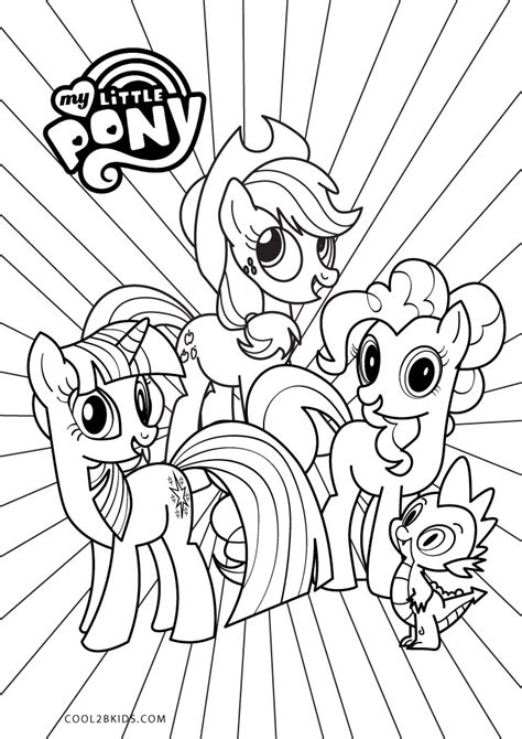 Free Printable My Little Pony Coloring Pages For Kids