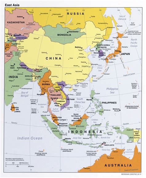 Political Map Of East Asia Map 8400 | The Best Porn Website