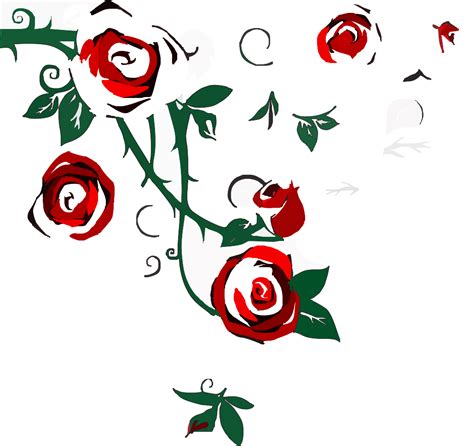 Rose Border Clip Art at Clker.com - vector clip art online, royalty free & public domain