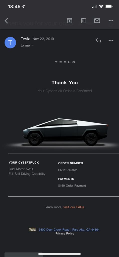 Post your Cybertruck preorder reservation number! | Page 32 | Tesla Cybertruck Forum - News ...