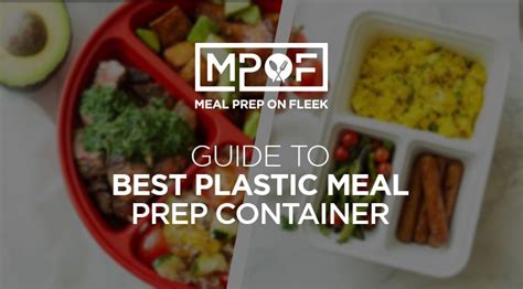 Best Plastic Meal Prep Containers