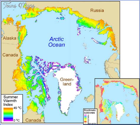 Tundra Biome Map