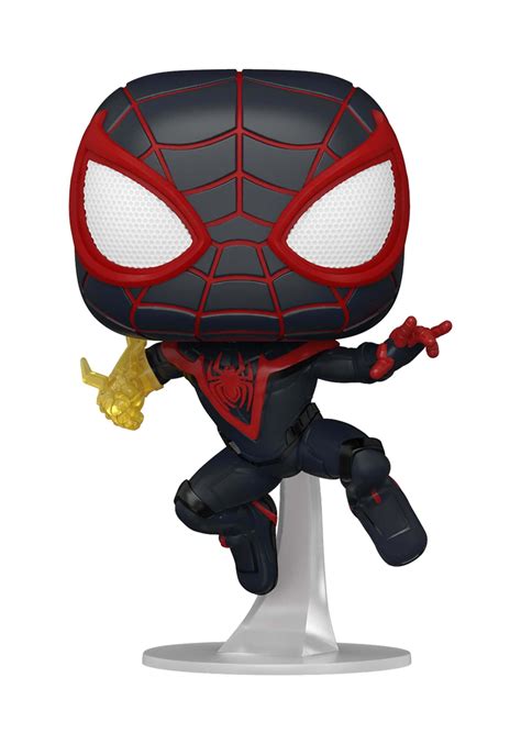 Funko POP Games: Marvel's Spider-Man Miles Morales Classic Suit Figure