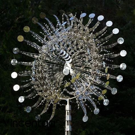 Vincentaa Outdoor Large Wind Art Installation Sculpture Led Custom Garden Decorative Sculpture ...