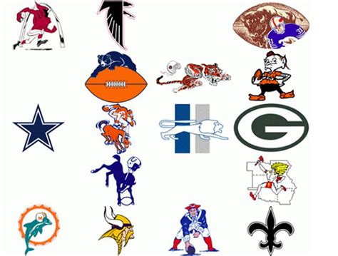 The Sports Design Blog Team Logo History Nfl