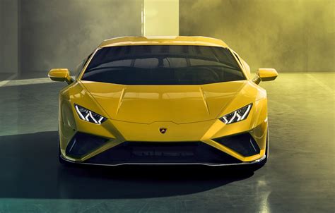 Wallpaper Lamborghini, front view, Huracan, 2020, RWD, Huracan Evo for mobile and desktop ...