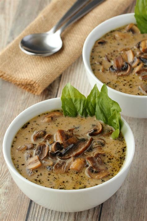 Vegan Mushroom Soup - Loving It Vegan