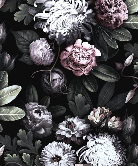 Dark Aesthetic Floral Wallpapers - Top Free Dark Aesthetic Floral Backgrounds - WallpaperAccess