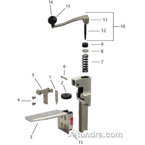 Edlund #1 Can Opener Parts Diagram