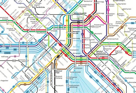 Zurich Metro Map