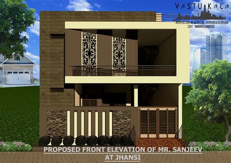 Home Front Elevation 3D model | CGTrader