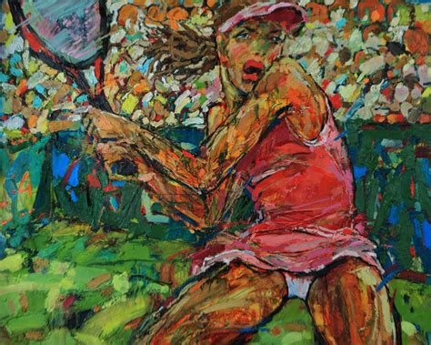 Tennis Painting at PaintingValley.com | Explore collection of Tennis Painting