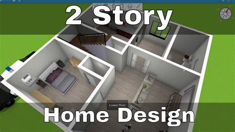 Two Story Small House Design With Floor Plan | Viewfloor.co