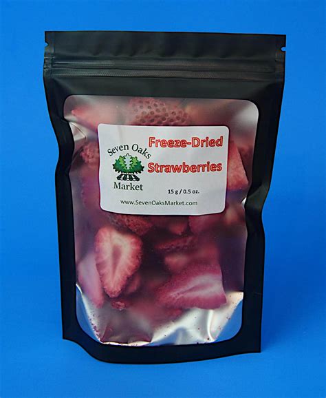 Sensational freeze-dried strawberries from 7 Oaks Market