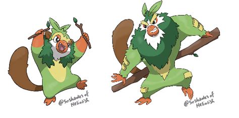 Pokemon Images: Pokemon Sword And Shield Grookey Evolution Line