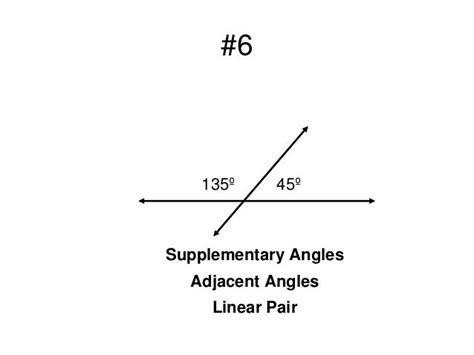 Angle Pairs (Complementary, Supplementary, Adjacent, Vertical, Linear…